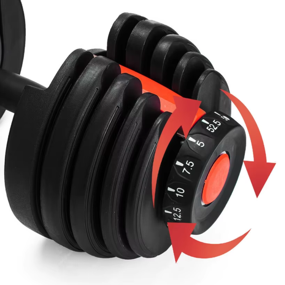 Haltères ajustables